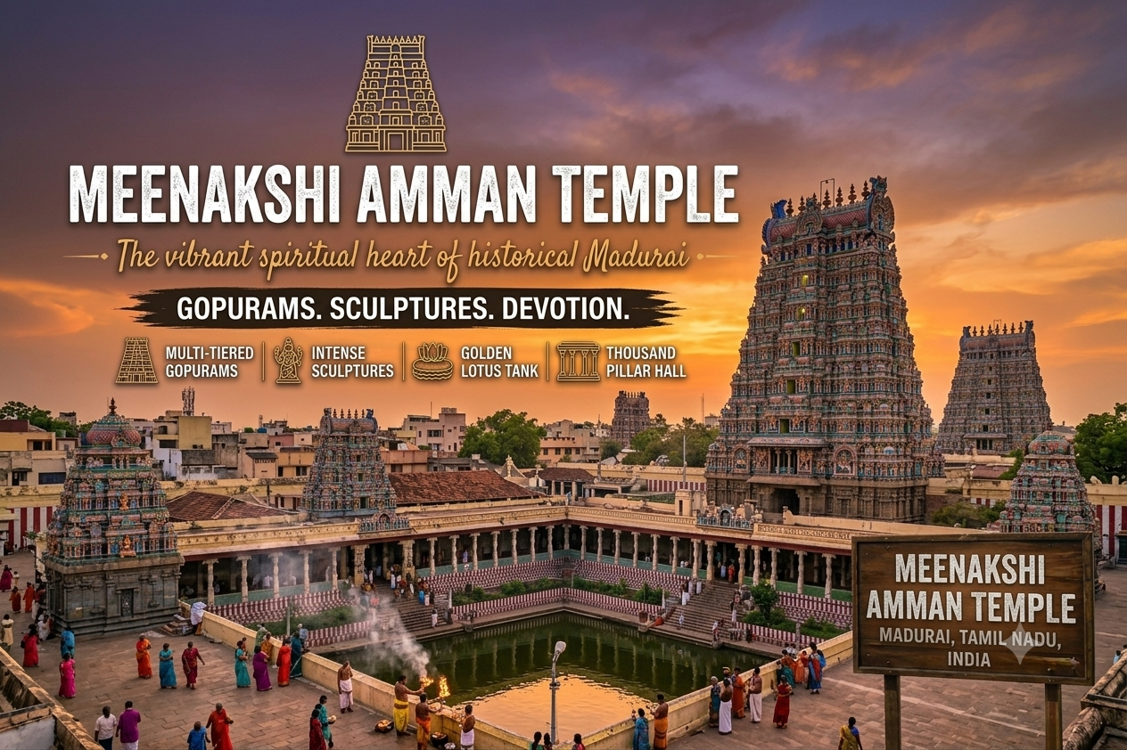 Meenakshi Amman Temple, Madurai, Tamil Nadu