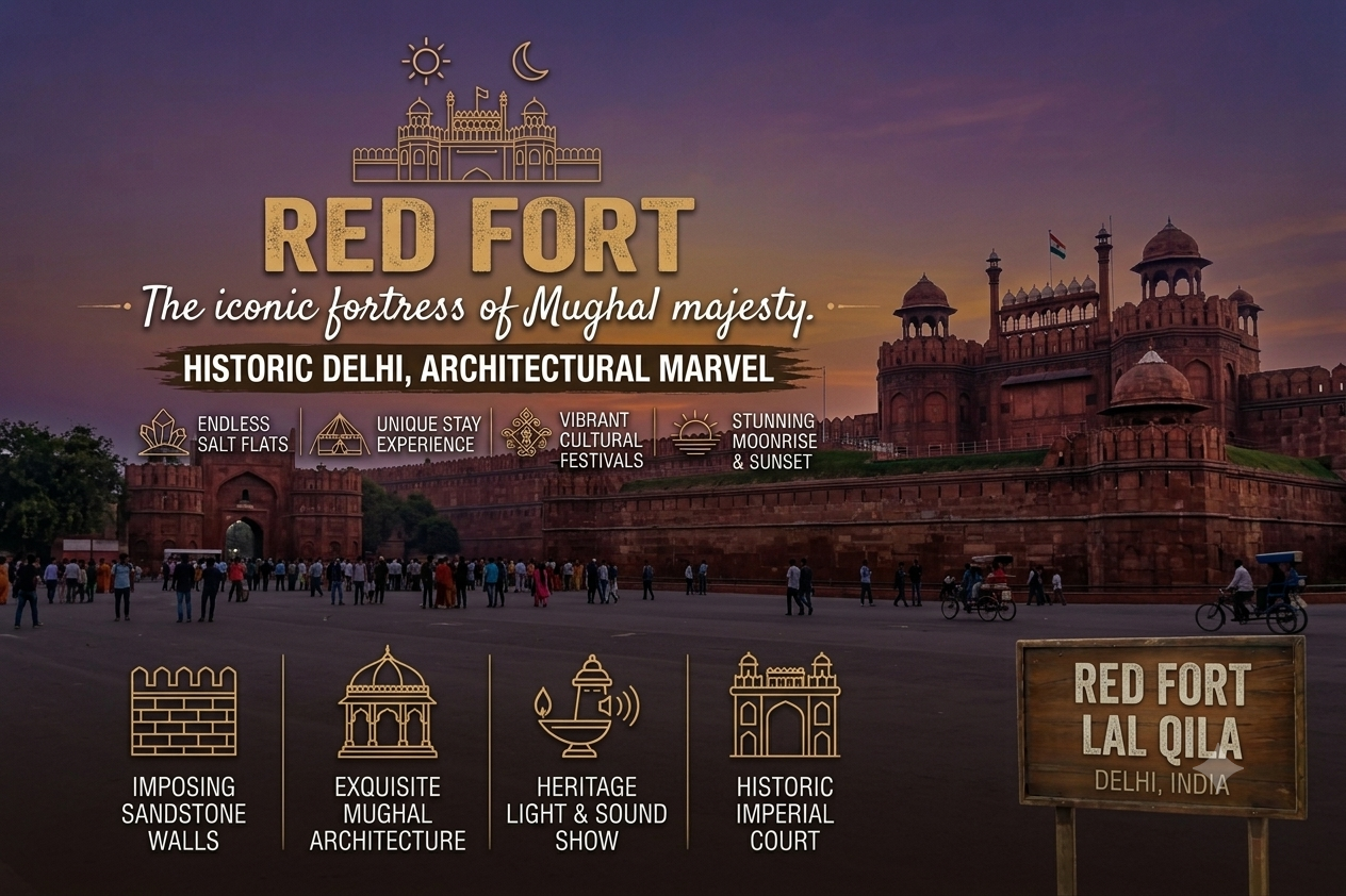 Red Fort, India