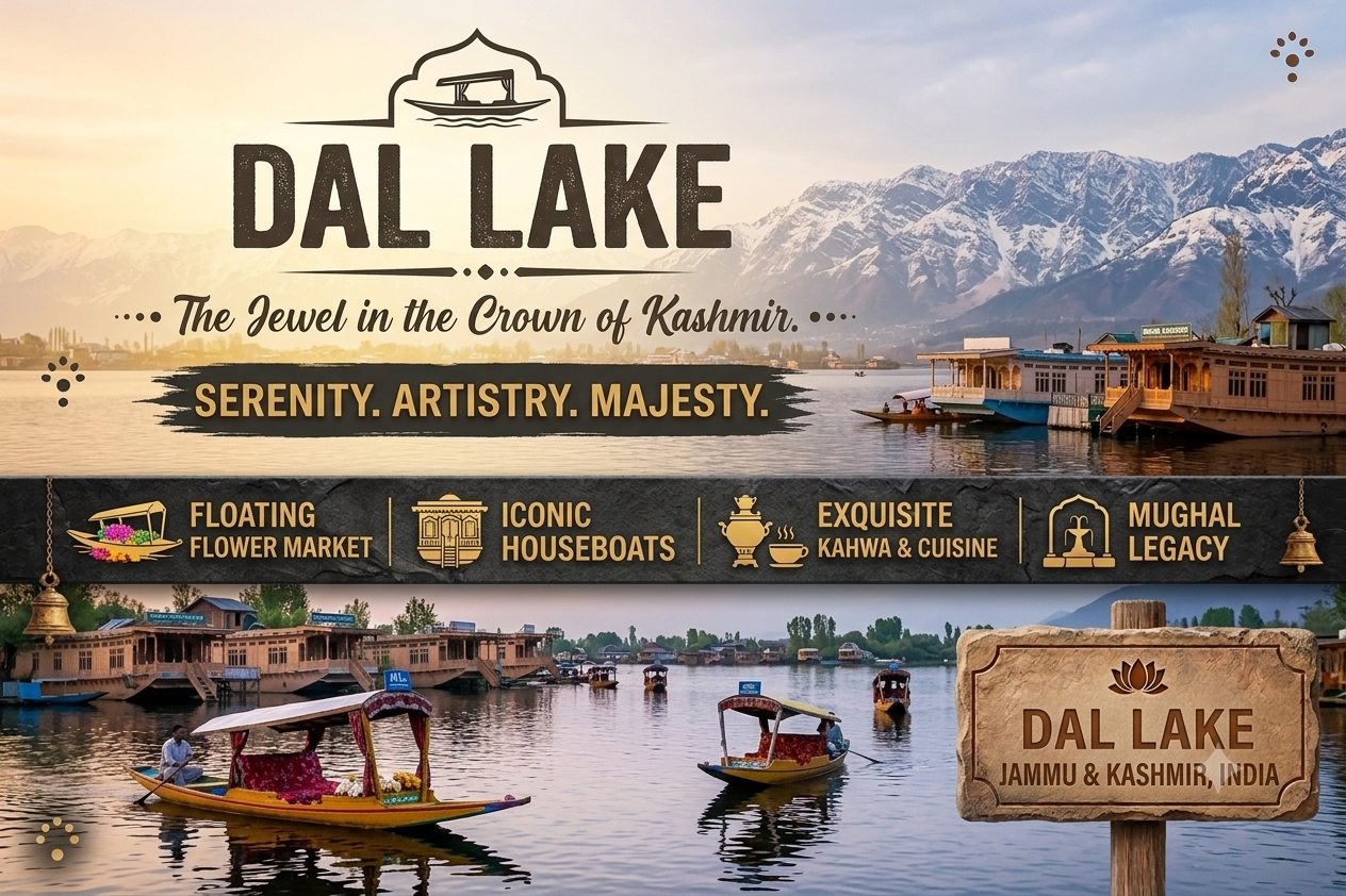 Dal Lake, Srinagar, Jammu & Kashmir