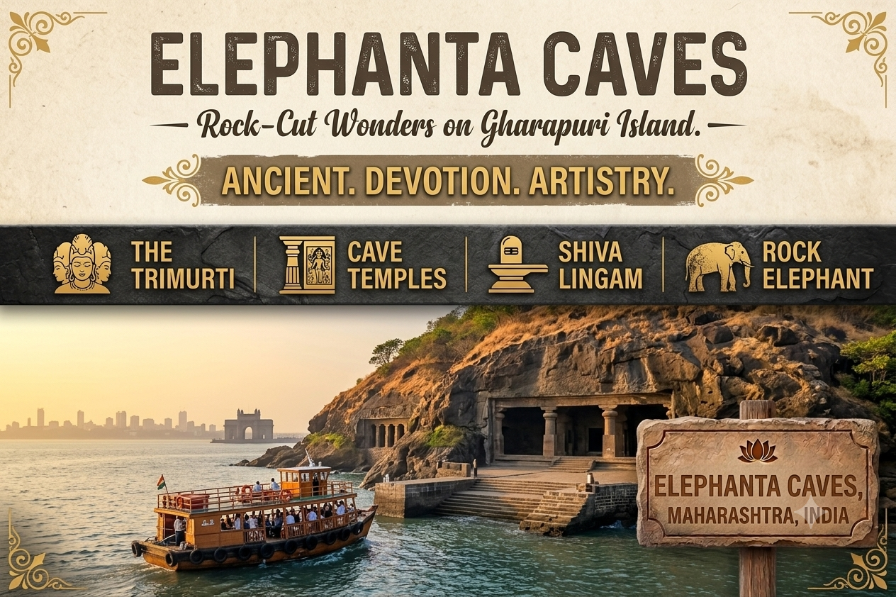 Elephanta Caves, Mumbai, Maharashtra